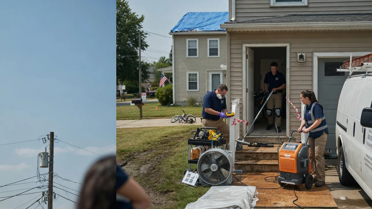 Water Damage Repair in Point Pleasant, PA near me